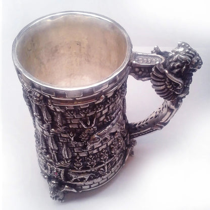 Armenian Historical Silver Mug TIGRAN THE GREAT