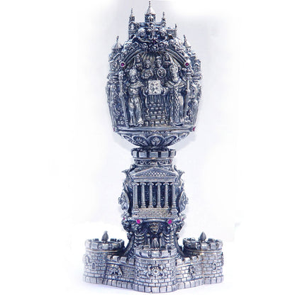 Armenian Historical Sterling Silver Egg