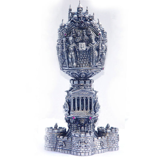 Armenian Historical Sterling Silver Egg