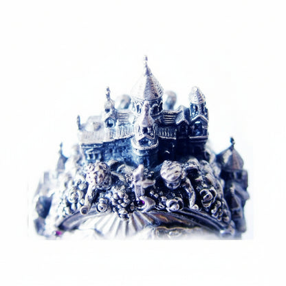 Armenian Historical Sterling Silver Egg