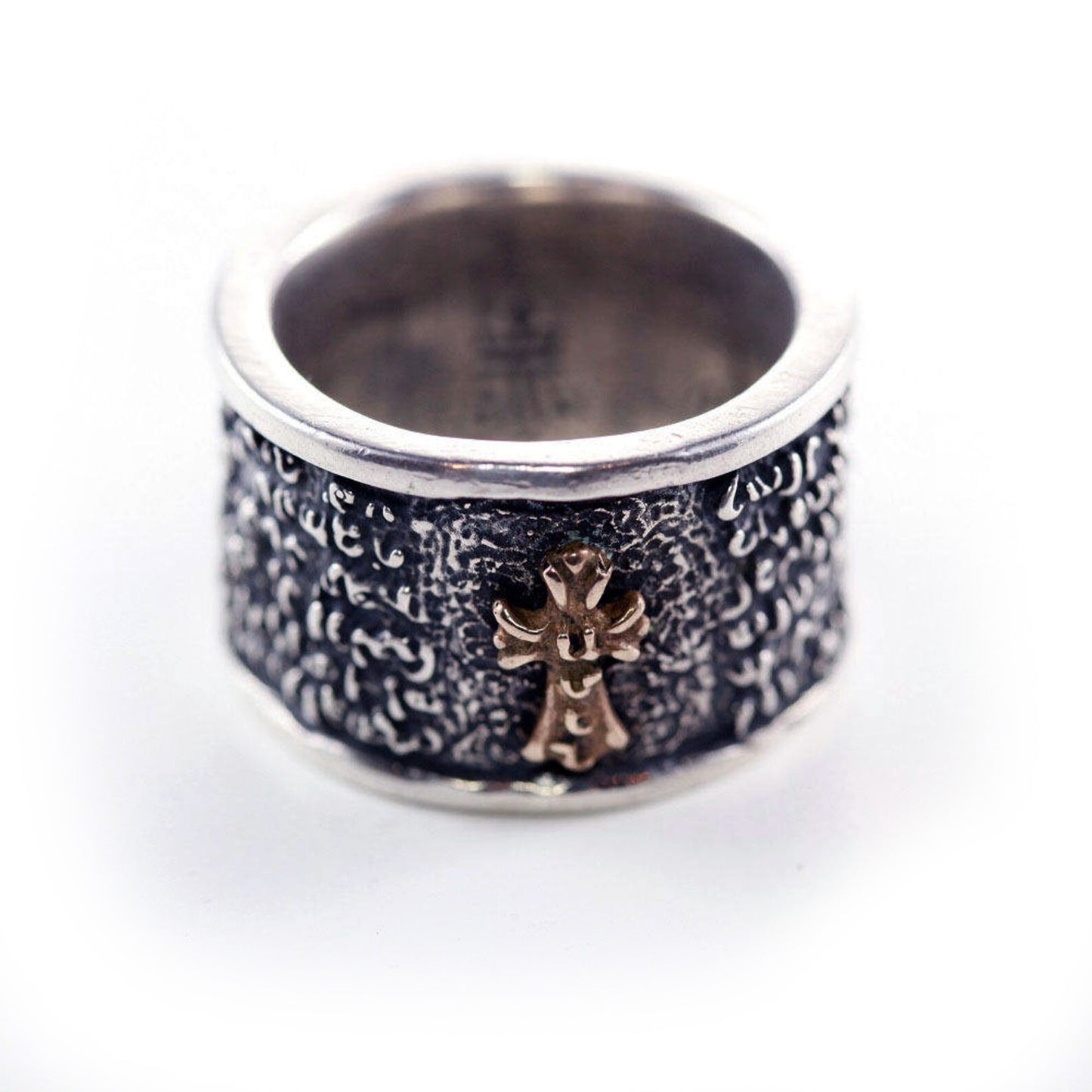 Armenian Prayer Sterling Silver hand carved Ring