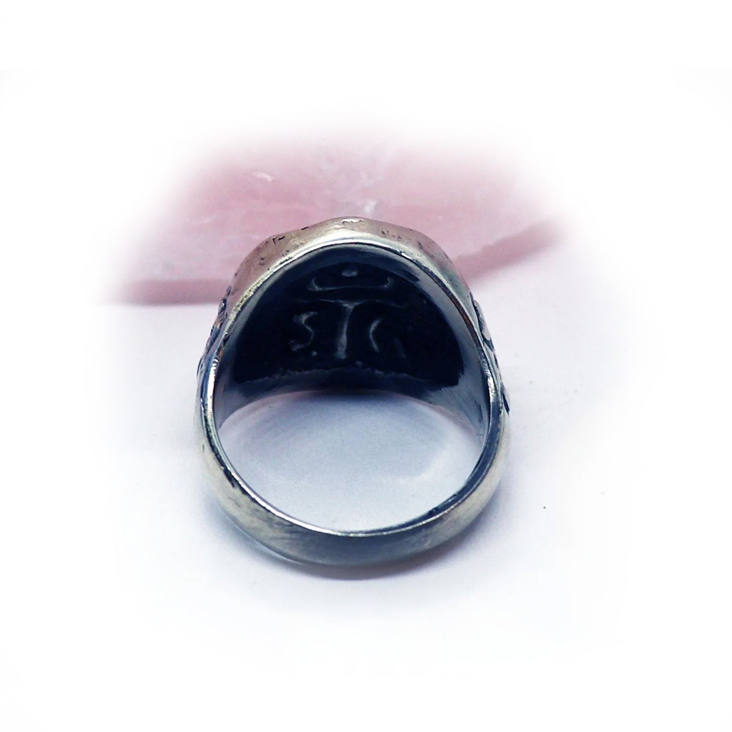 Armenian Symbol of Eternity with E Eutyun Silver Ring