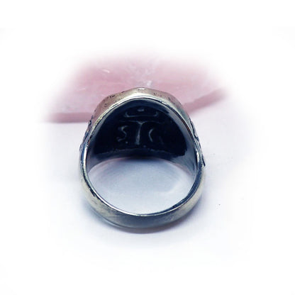 Armenian Symbol of Eternity with E Eutyun Silver Ring