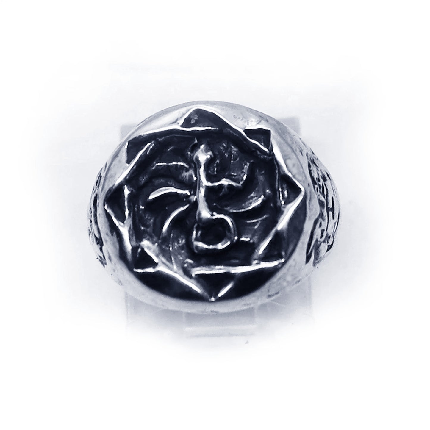 Armenian Symbol of Eternity with E Eutyun Silver Ring