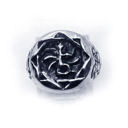 Armenian Symbol of Eternity with E Eutyun Silver Ring