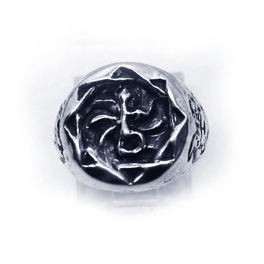 Armenian Symbol of Eternity with E Eutyun Silver Ring