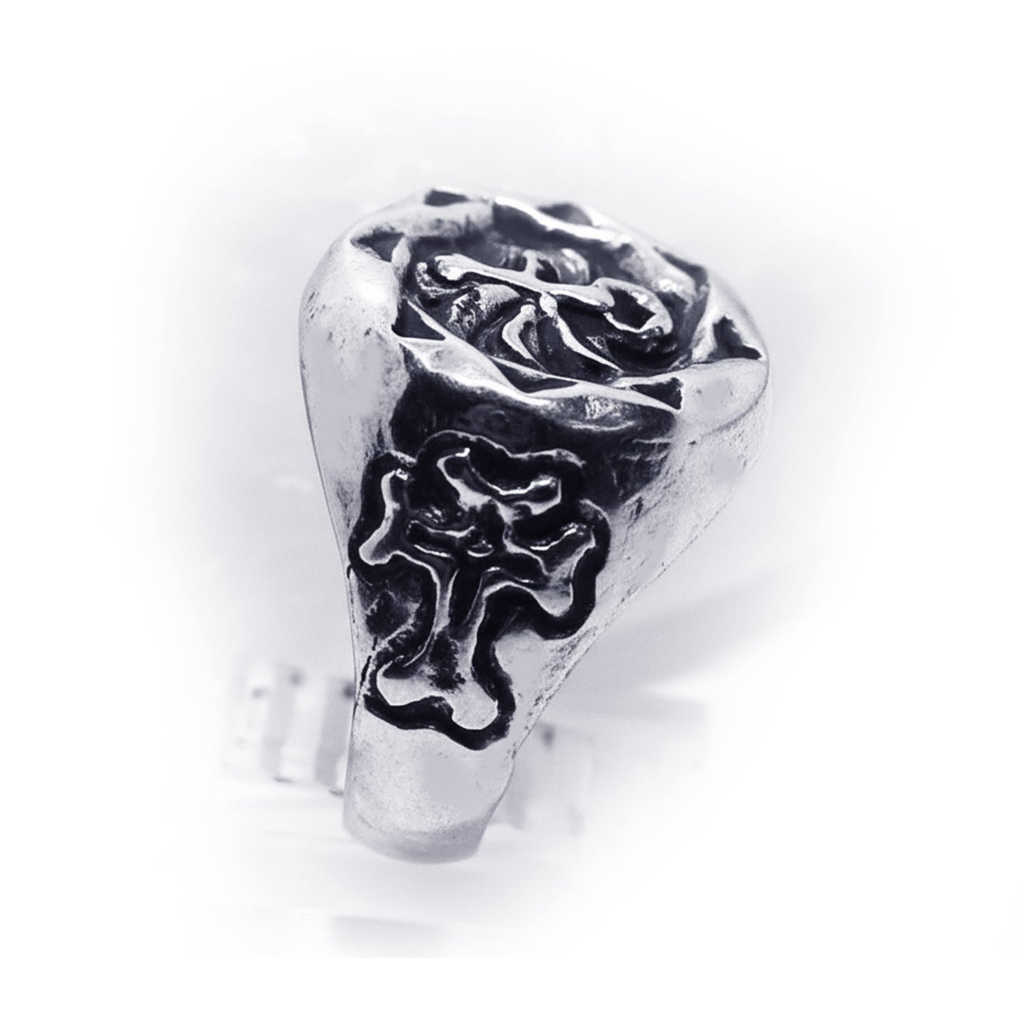 Armenian Symbol of Eternity with E Eutyun Silver Ring