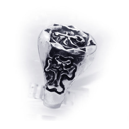 Armenian Symbol of Eternity with E Eutyun Silver Ring