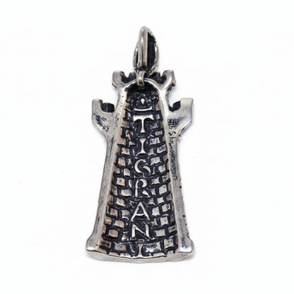 Art By Tigrani Castle Sterling Silver Pendant
