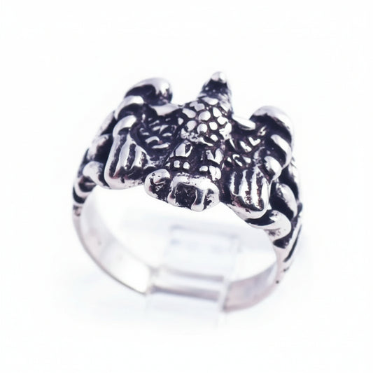 Bagratid Armenian Dynasty V2 Small Sterling Silver Ring