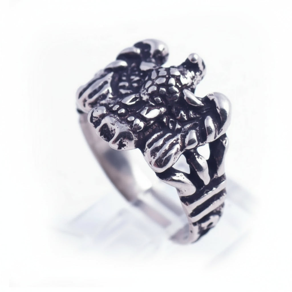 Bagratid Armenian Dynasty V2 Small Sterling Silver Ring