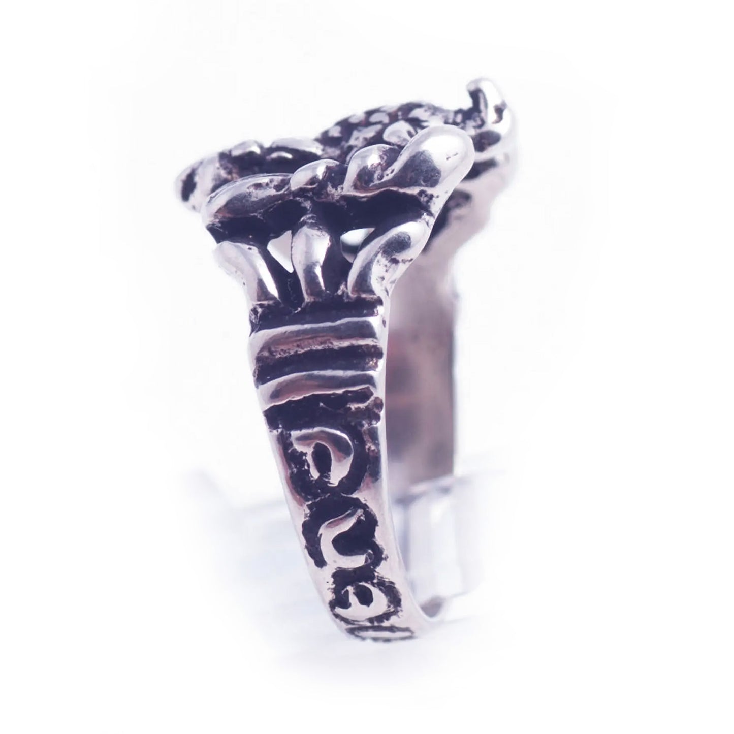 Bagratid Armenian Dynasty V2 Small Sterling Silver Ring