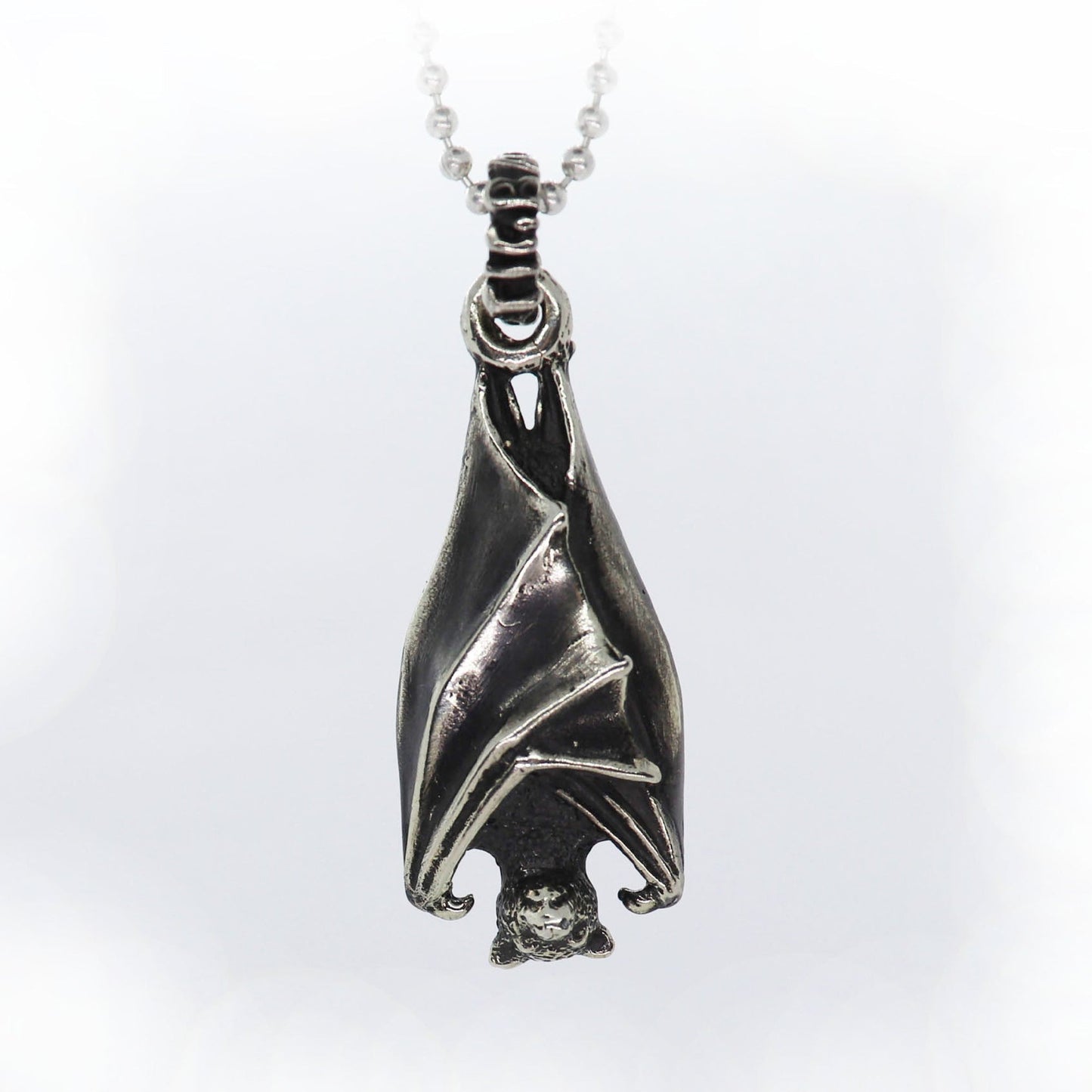 Bat Sterling Silver Pendant