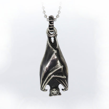 Bat Sterling Silver Pendant