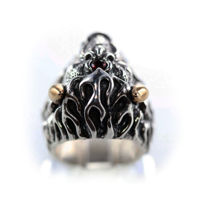 Bison Sterling Silver Ring