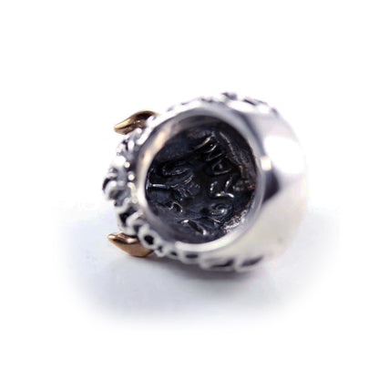 Bison Sterling Silver Ring