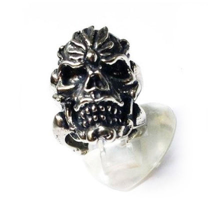 Bone Shank Sterling Silver Ring
