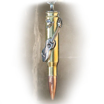 Woodstock Guitar – Bullets 4 Peace Pendant