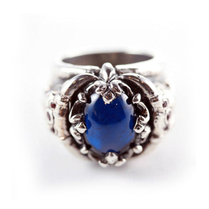 Bulls Crown Sterling Silver Ring