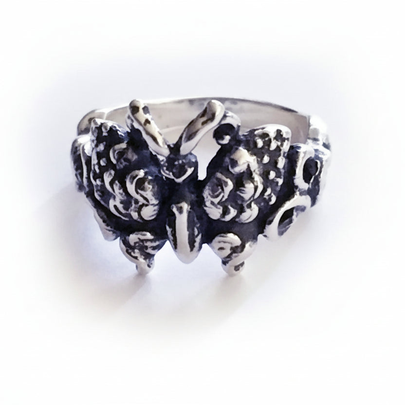 Butterfly Sterling Silver Ring