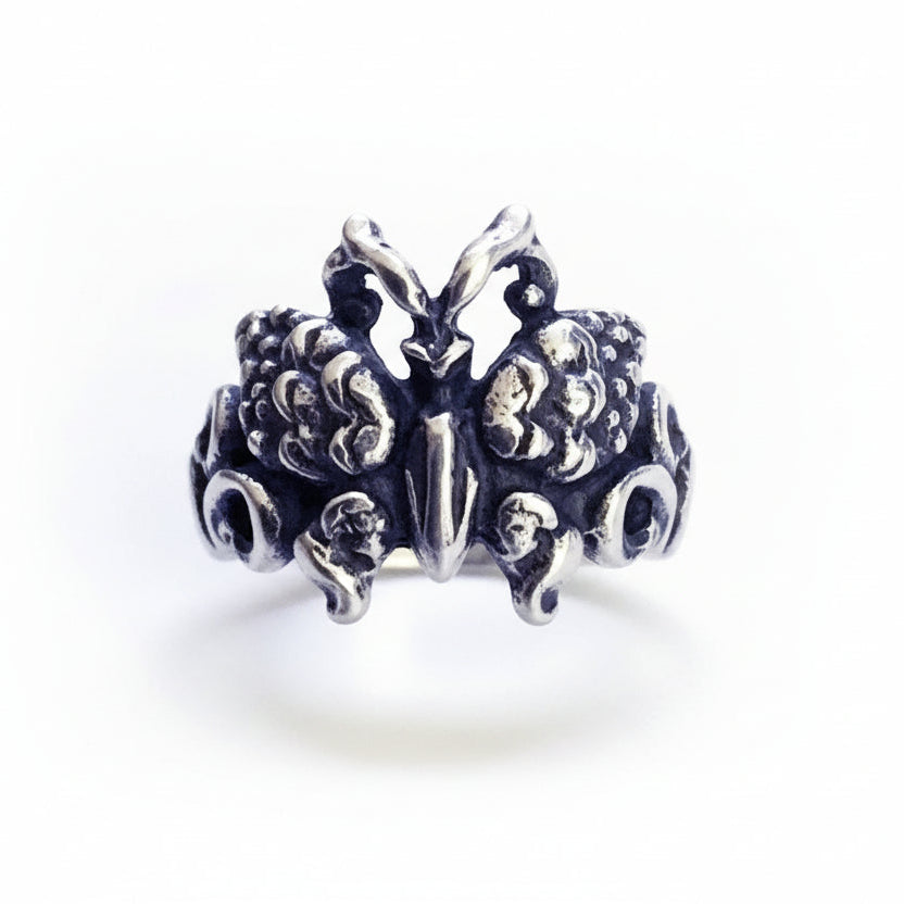 Butterfly Sterling Silver Ring