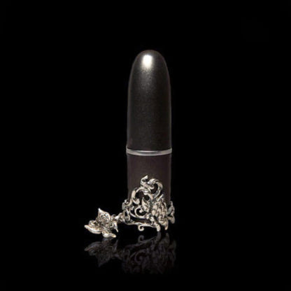 Butterfly Sterling Silver Ring for MA C Lipstick