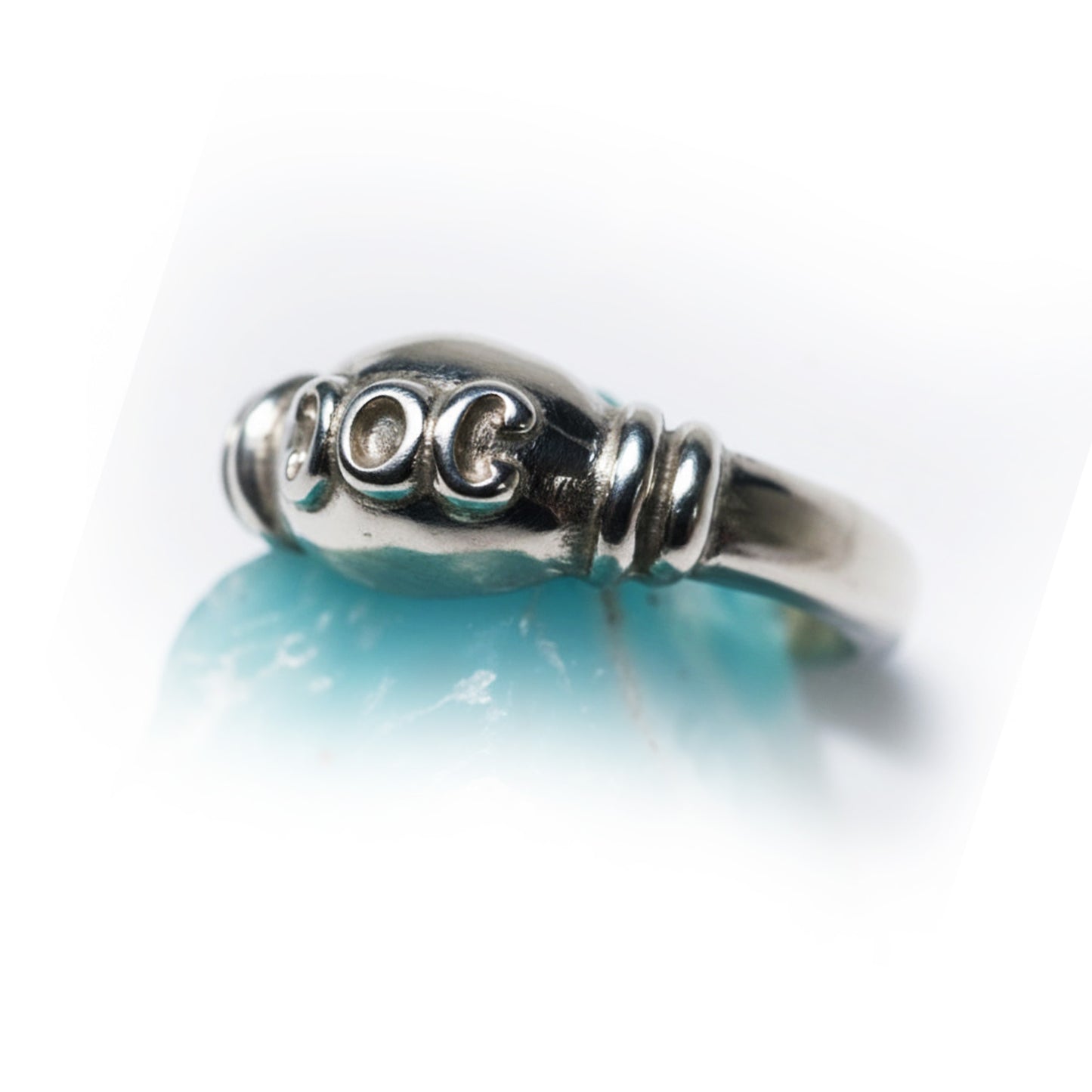 COC Small Sterling Silver Ring