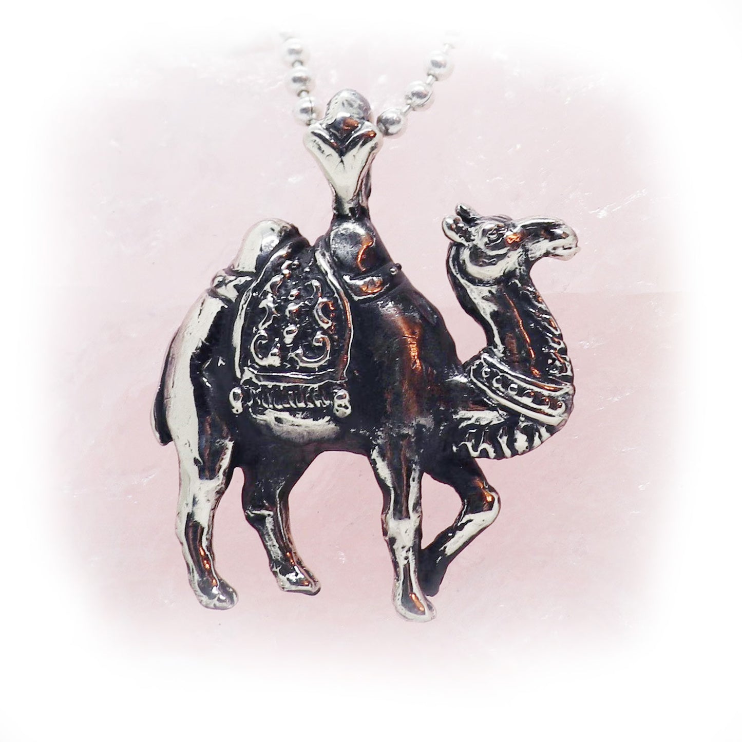 Camel Sterling Silver Pendant