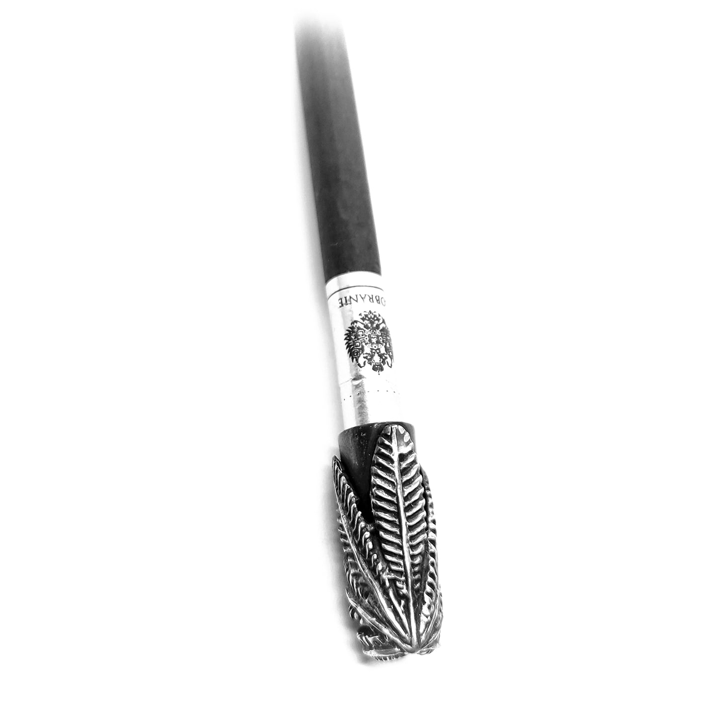 Canab Flower Sterling Silver Cigarette Pipe