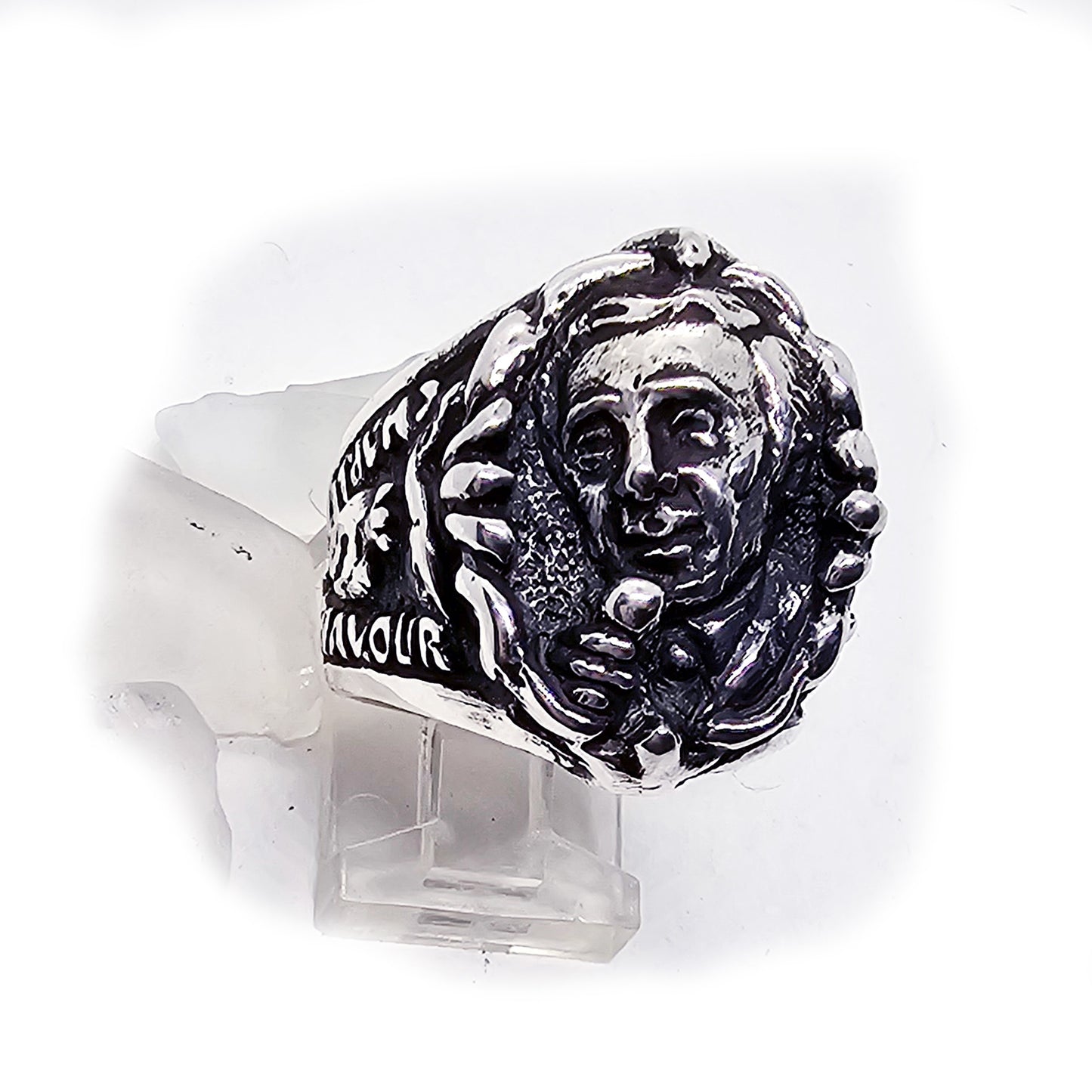 Charles Aznavour French Armenian Songer songwriter silver Ring