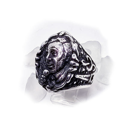 Charles Aznavour French Armenian Songer songwriter silver Ring