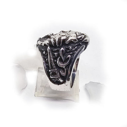 Charles Aznavour French Armenian Songer songwriter silver Ring