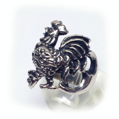 Chinese New Year - Year of the Rooster Sterling Silver Ring