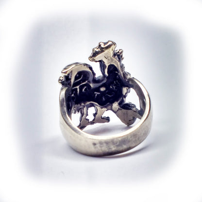 Chinese New Year - Year of the Rooster Sterling Silver Ring