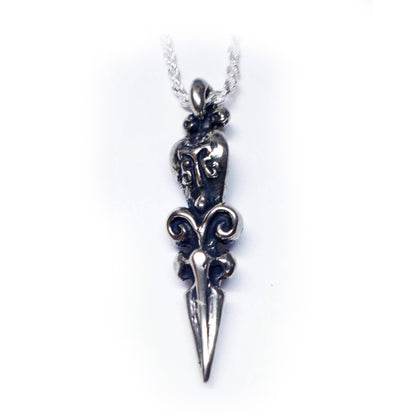 Cobra Small Dagger Sterling Silver Pendant