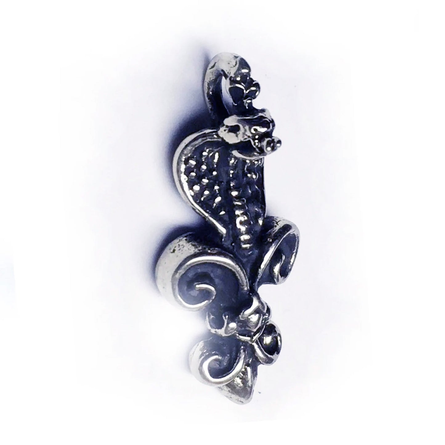 Cobras Fleure_De_Lis Sterling Silver Pendant