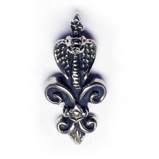 Cobras Fleure_De_Lis Sterling Silver Pendant