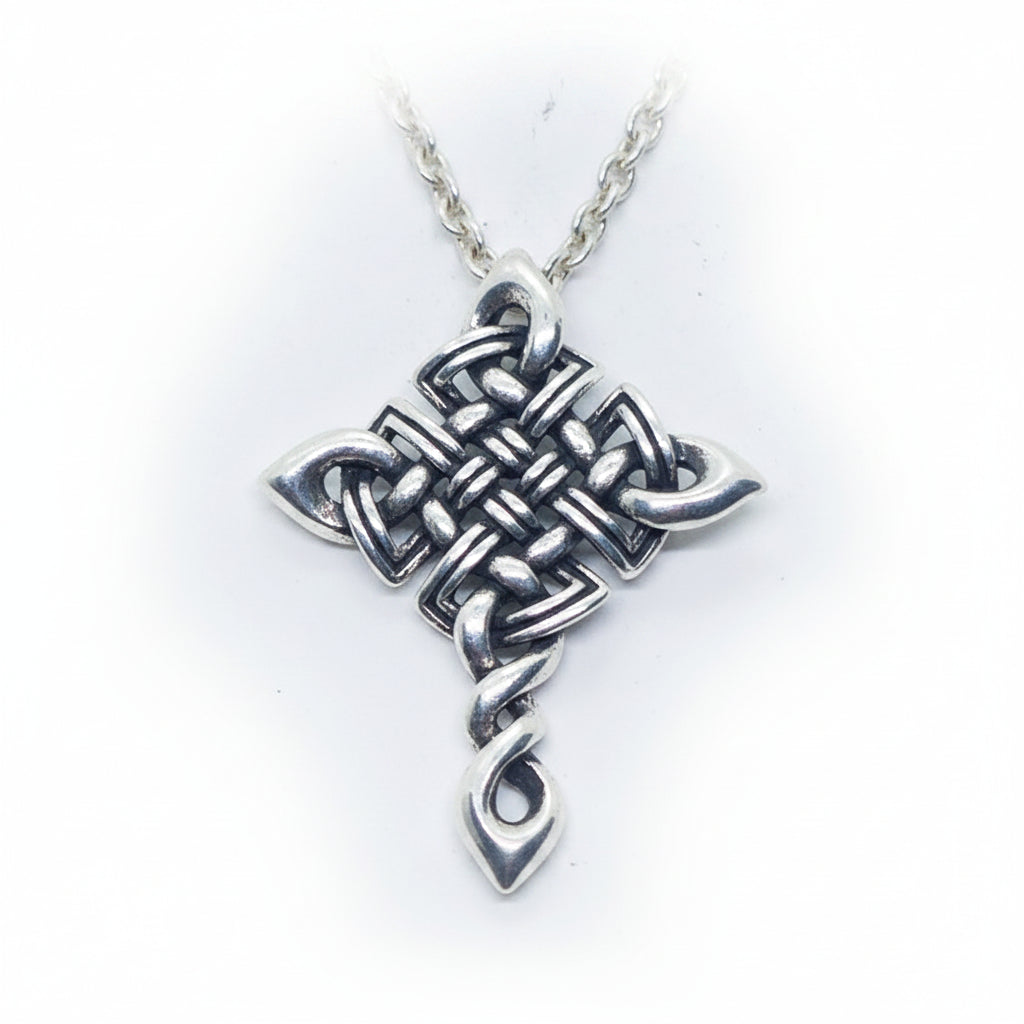 Cross Crossy sterling Silver Cross Pendant