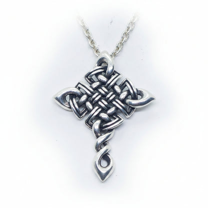 Cross Crossy sterling Silver Cross Pendant