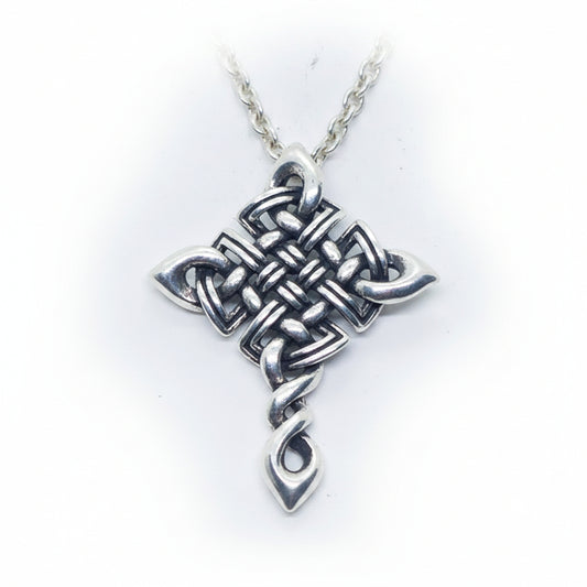 Cross Crossy sterling Silver Cross Pendant