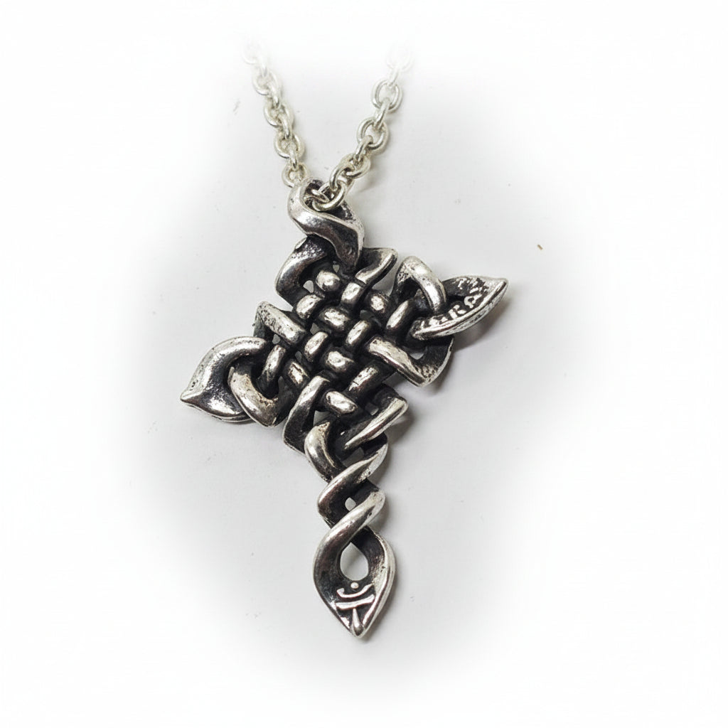 Cross Crossy sterling Silver Cross Pendant