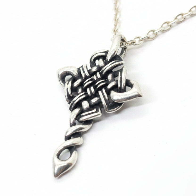 Cross Crossy sterling Silver Cross Pendant