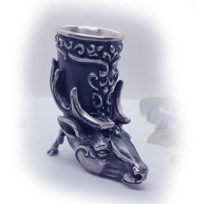 Deer Sterling Silver Shot Cup