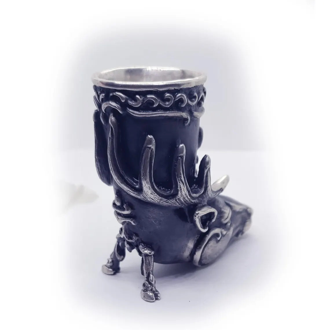 Deer Sterling Silver Shot Cup