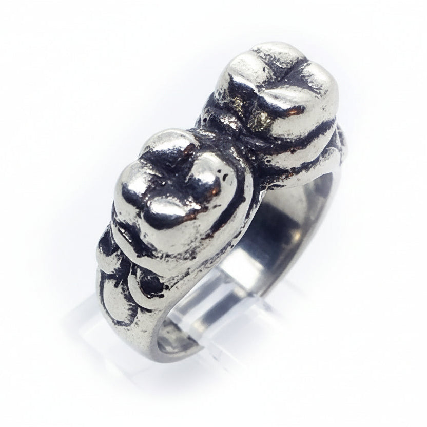 The Dentist Wisdom Sterling Silver Teeth Ring
