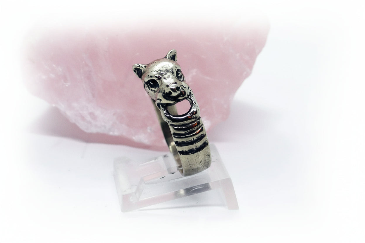 Dog Sterling Silver Ring