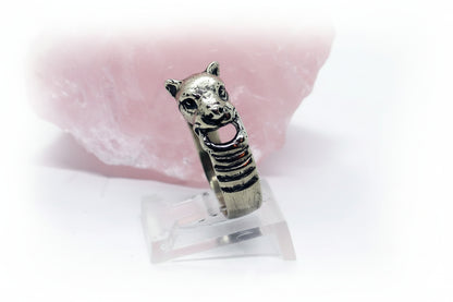 Dog Sterling Silver Ring