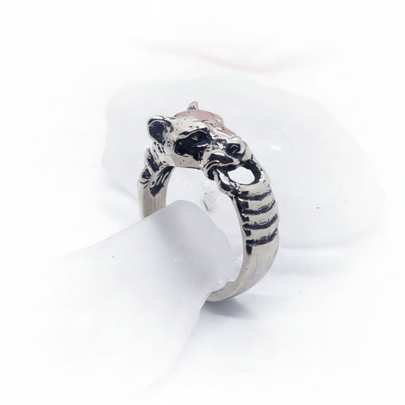 Dog Sterling Silver Ring