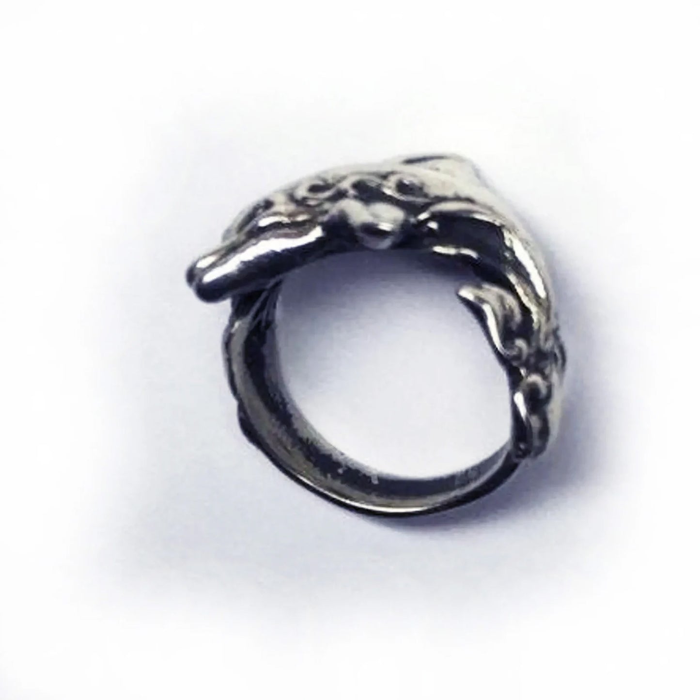 Dolphin Sterling Silver Ring