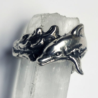 Dolphin Sterling Silver Ring